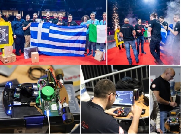 Διάκριση φοιτητών μελών της Λέσχης Ρομποτικής του Πανεπιστημίου Πατρών