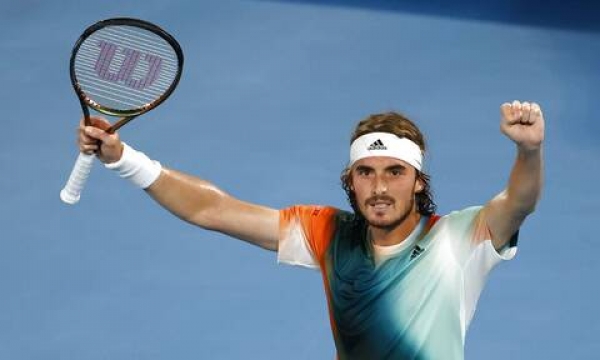 Τσιτσιπάς: Στις 10:30 το πρωί της Παρασκευής (28/01) ο ημιτελικός με τον Μεντβέντεφ για το Australian Open