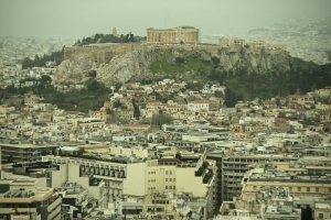 Καλησπέρα από «Μόρντορ»: Με αφρικανική σκόνη και ζεστούλα έσκασε μύτη ο Απρίλιος