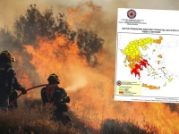 Σε κατάσταση συναγερμού η χώρα: Ακραίος κίνδυνος πυρκαγιάς το Σαββατοκύριακο