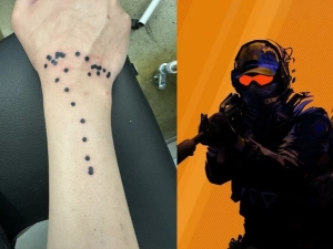 Counter Strike παίκτης έγινε viral για το ίσως πιο περίεργο gaming τατουάζ που έχετε δει