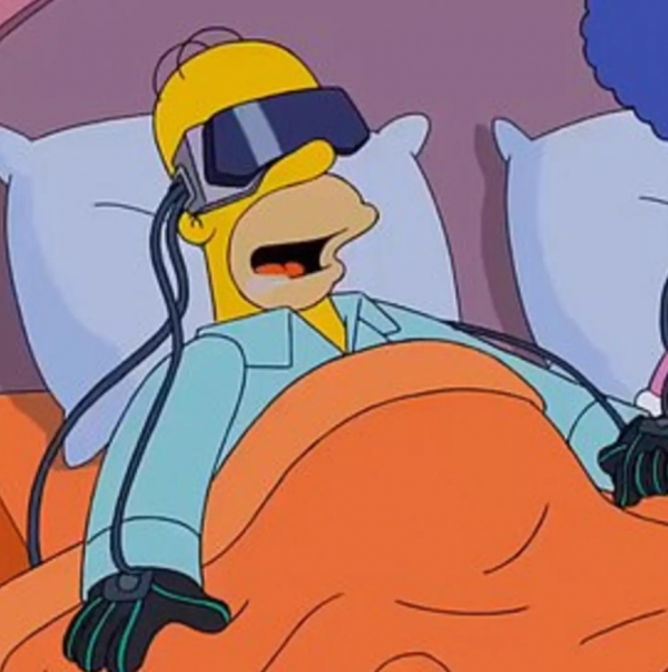 Οι Simpsons το πρόβλεψαν και αυτό: Η δυστοπία του Apple Vision Pro