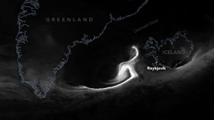 Μια λάμψη που εξαπλώθηκε από τον Καναδά μέχρι την Ισλανδία κατέγραψε η NASA