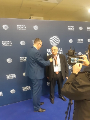 Regional Growth Conference 2023,  στο Συνεδριακό Πολιτιστικό Κέντρο του Πανεπιστημίου Πατρών.