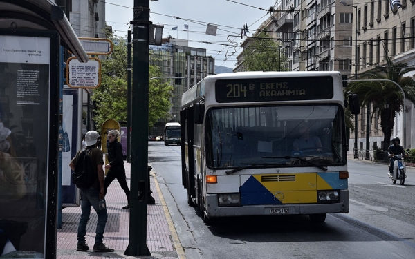 Χωρίς λεωφορεία σήμερα η Αθήνα – Ποιες ώρες θα μείνουν ακινητοποιημένα