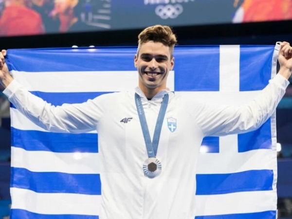 Ολυμπιακοί Αγώνες: Ασημένιο μετάλλιο ο Χρήστου στα 200 μέτρα ύπτιο