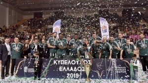 ΠΑΟΚ - Παναθηναϊκός 73-79: Κυπελλούχοι Ελλάδας οι πράσινοι