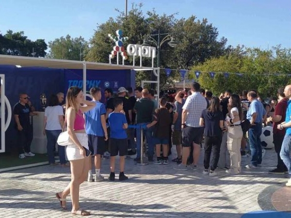 Η Πάτρα υποδέχθηκε το τρόπαιο του Euro 2004