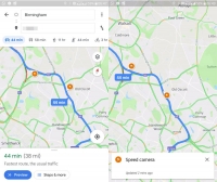 Google Maps: Εμφάνιση των μπλόκων της τροχαίας που αναφέρουν άλλοι χρήστες