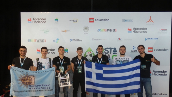 Οι φοιτητές του Πανεπιστημίου Μακεδονίας στοχεύουν στην Ολυμπιάδα Ρομποτικής του 2018