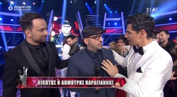 The Voice: Νικητής ο Δημήτρης Καραγιάννης