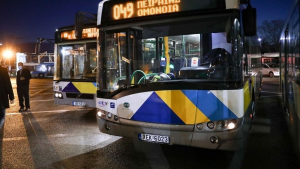 Στάση εργασίας αύριο Μ. Τρίτη σε λεωφορεία και τρόλεϊ - Θα κινούνται από 8:30 έως 22:00